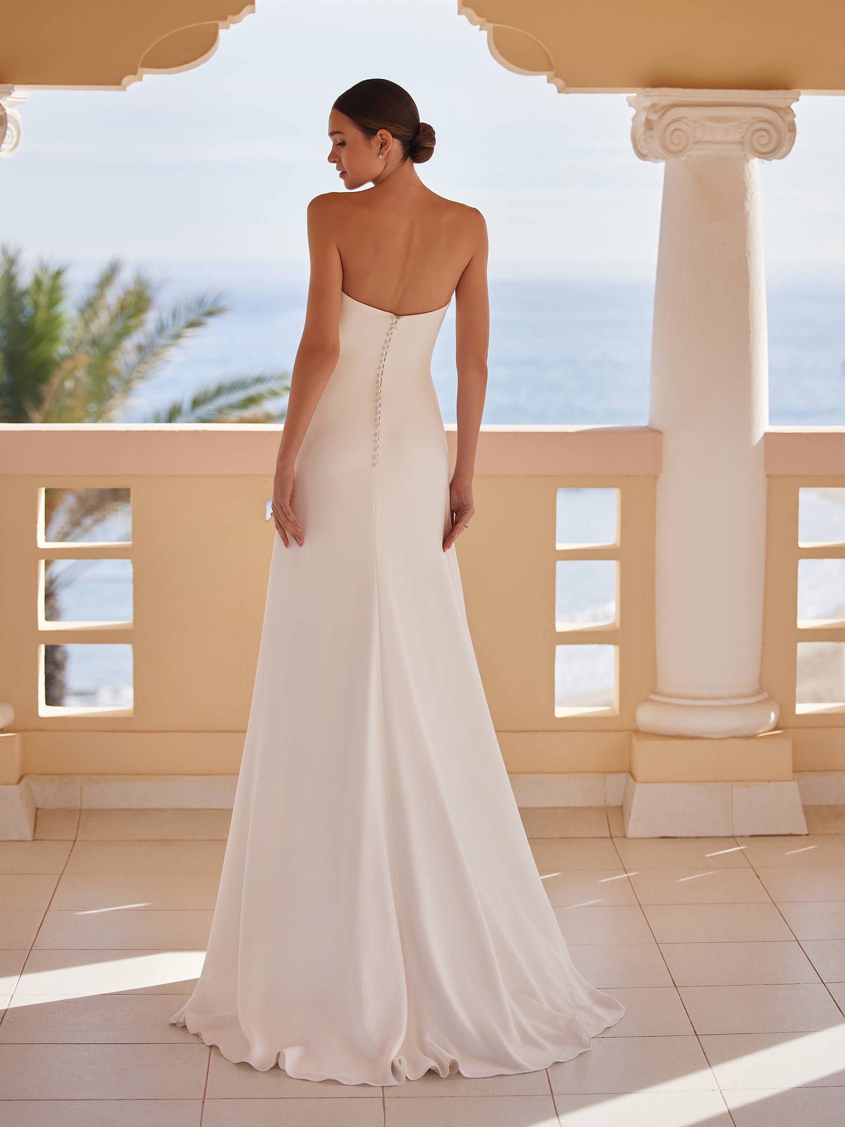 2024 Modern A-line Wedding Dress with Pockets – loveangeldress